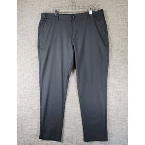 Jack Archer Performance Commuter Tech Pants Mens 38x28.5 Charcoal Stretch EUC